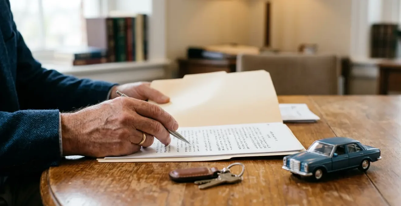 Consultation juridique pour litige automobile avec documents et dossier