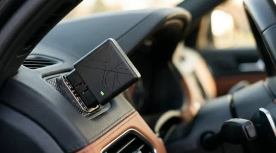 Boîtier télématique GPS pour assurance automobile connectée