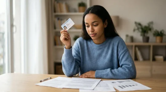 Étudiant face à sa première assurance auto après l'obtention du permis de conduire