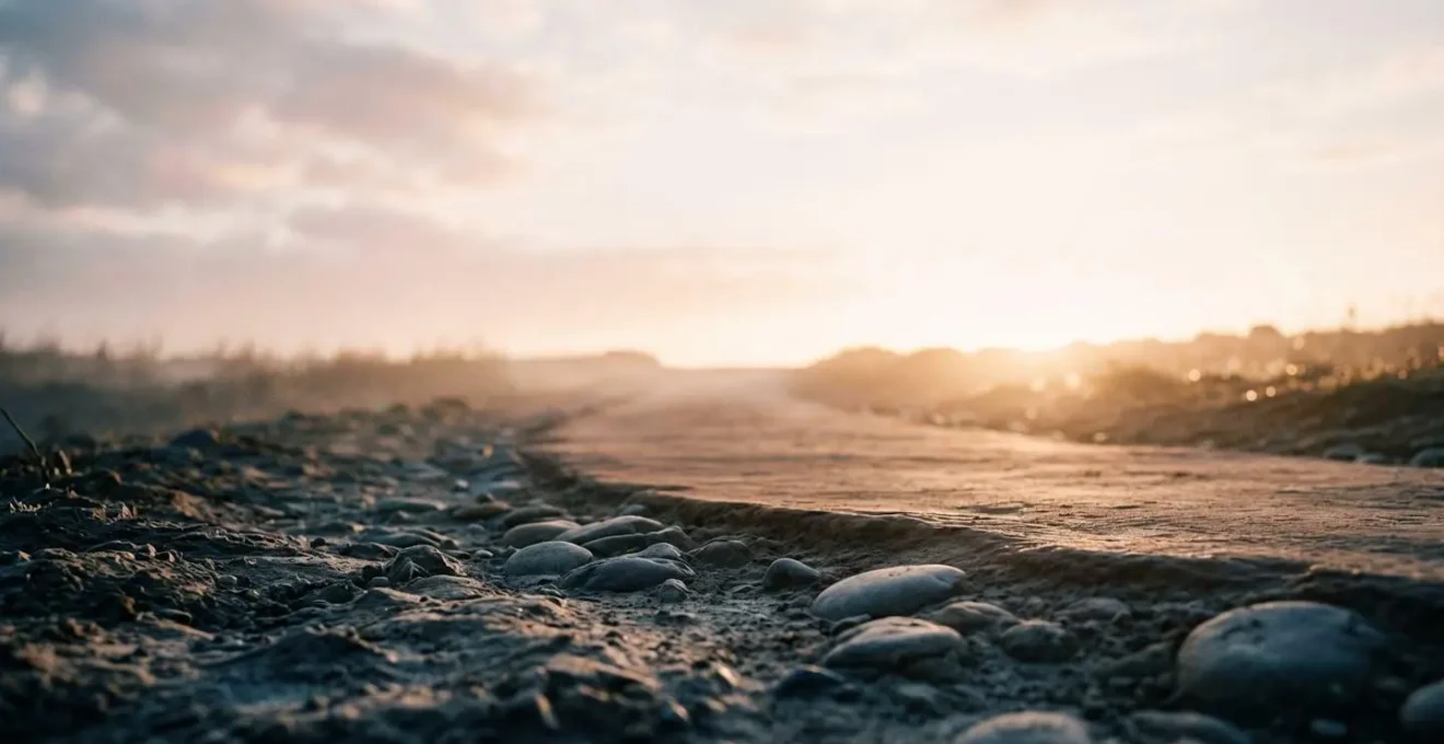 Perspective symbolique d'un chemin net et degagee vers l'horizon lumineux